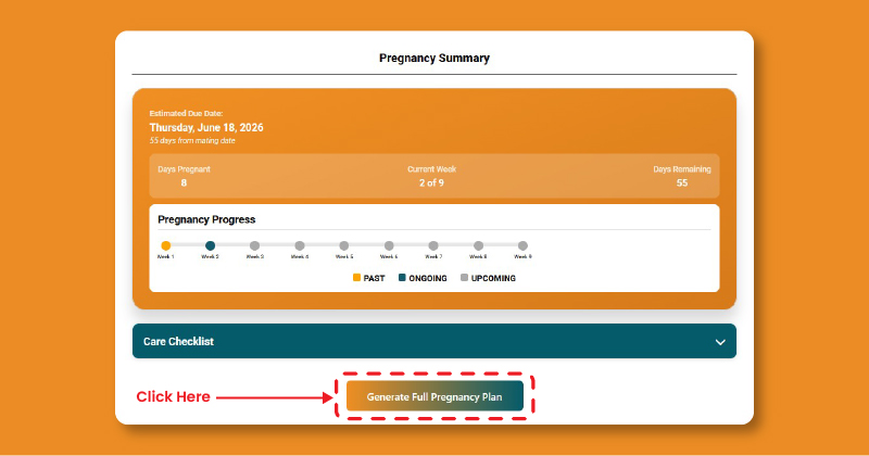 dog gestation calculator